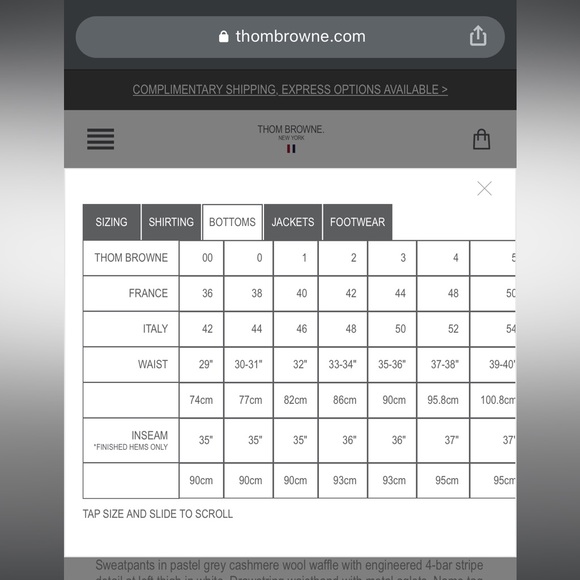 Thom Browne Cashmere pant - Picture 10 of 11